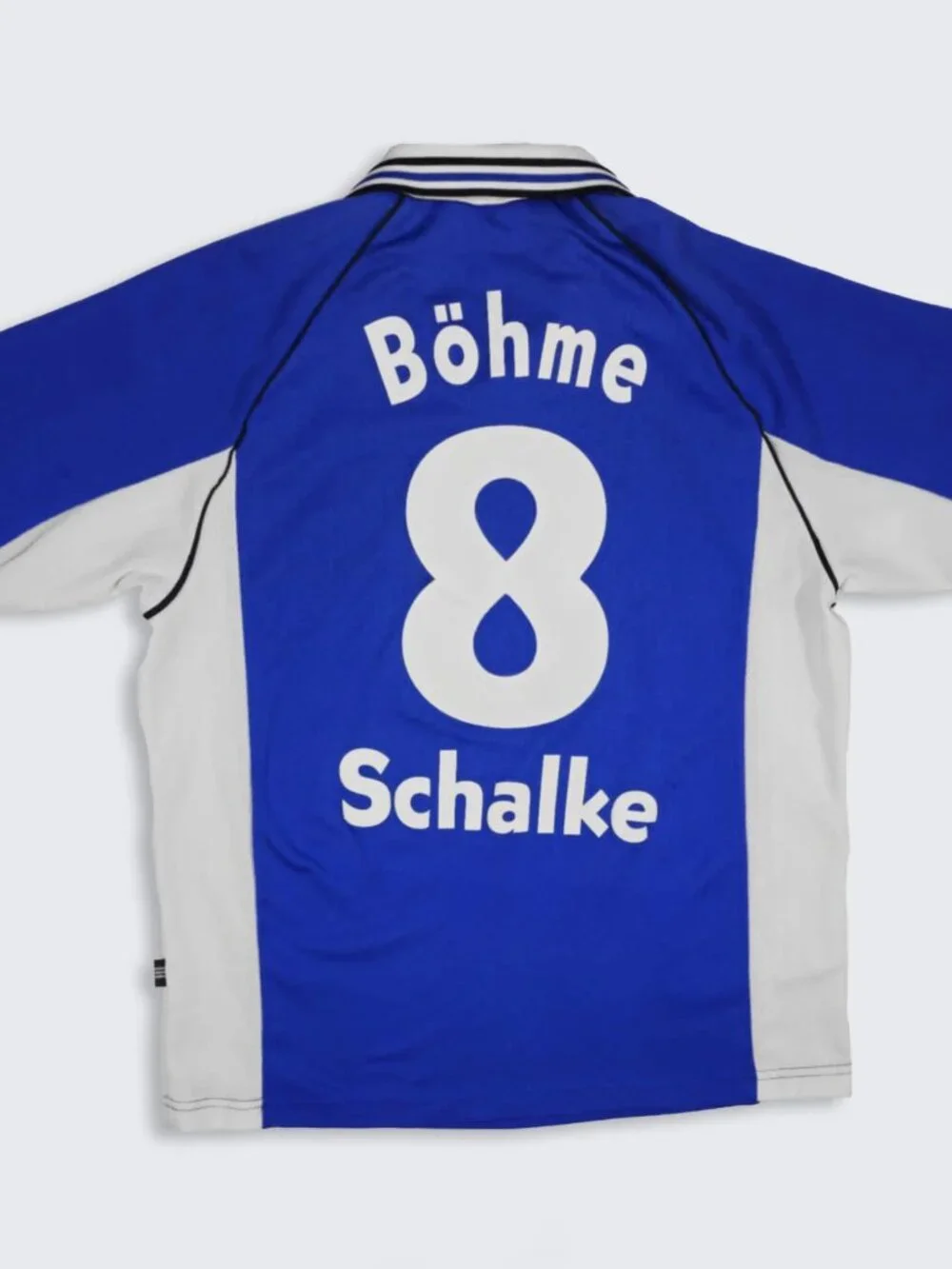 Schalke 04 Vintage 90s Jörg Böhme Adidas Germany Soccer Jersey